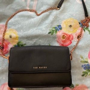 Ted Baker Black W/ Rose Gold Bag